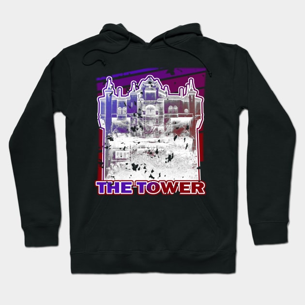 The Hollywood Tower Hotel One-Sided Shirt T-Shirt Hoodie by DevonDisneyland